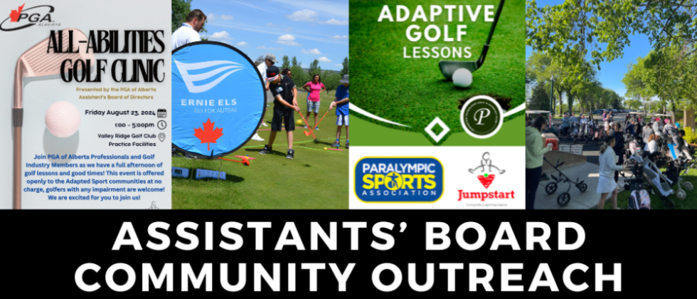 PGA of Alberta Golf Professionals Launch FREE Community Outreach Drive