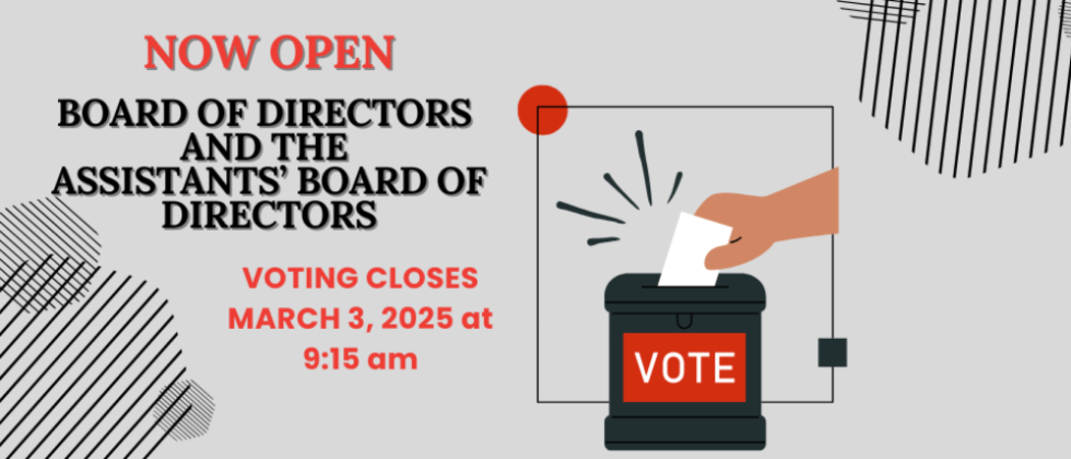 TIME TO CAST YOUR BALLOTS!!!