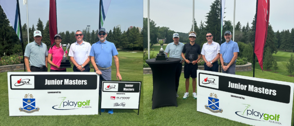 Sophie Dhaliwal and Tate Bruggeman Win Play Golf Alberta Junior Masters