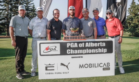 Eric Locke’s Up First PGA of Alberta Championship Title