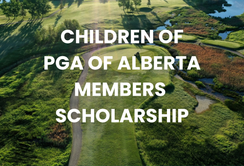 Children of PGA of Alberta Members